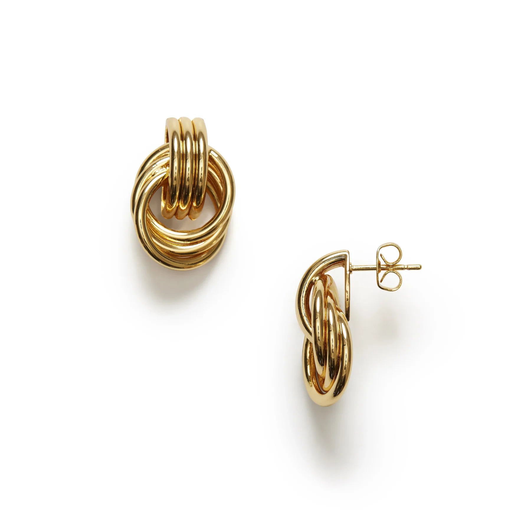 Triple Knot Earrings